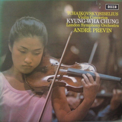 TCHAIKOVSKY / SIBELIUS - KYUNG-WHA CHUNG, LONDON SYMPHONY ORCHESTRA, ANDRé PREVIN - Violin Concertos