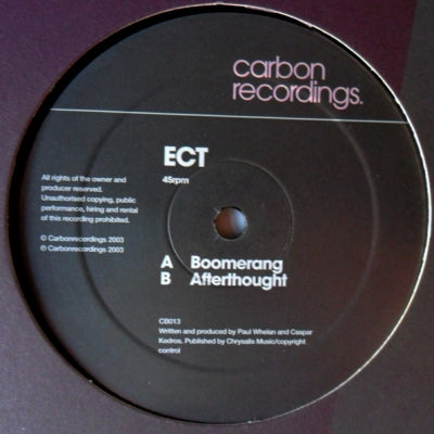 ECT - Boomerang / Afterthought