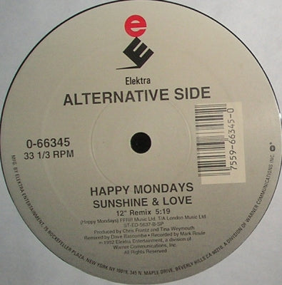HAPPY MONDAYS - Sunshine And Love