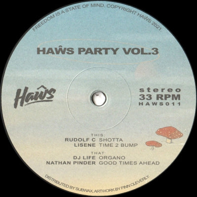 RUDOLF C / LISENE / DJ LIFE / NATHAN PINDER - Haŵs Party Vol.3