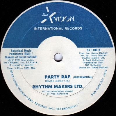 RHYTHM MAKERS LTD. - Party Rap