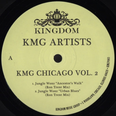 JUNGLE WONZ / MATTHEW YATES / ALIAS G - KMG Chicago Vol. 2