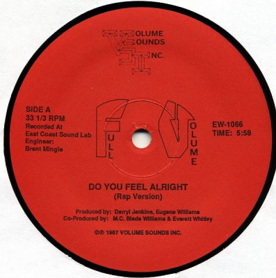 FULL VOLUME - Do You Feel Alright