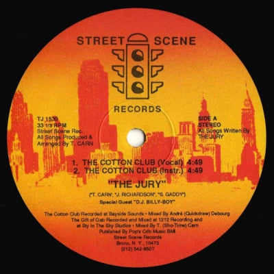 THE JURY - The Cotton Club / The Gift Of The Gab