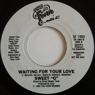 SWEET G - Waiting For Your Love