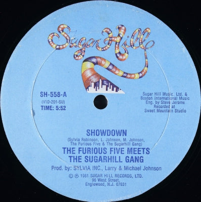 THE FURIOUS FIVE MEETS THE SUGARHILL GANG - Showdown