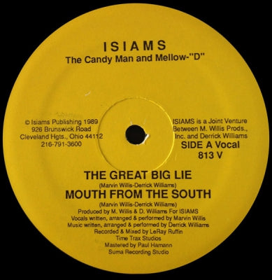THE CANDY MAN & MELLOW "D". - The Great Big Lie / Mouth From The South