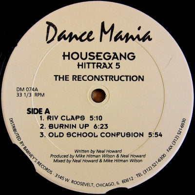 HOUSEGANG - Hittrax 5 - The Reconstruction