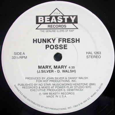 HUNKY FRESH POSSE - Mary, Mary