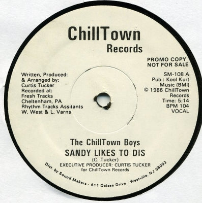 THE CHILLTOWN BOYS - Sandy Likes To Dis