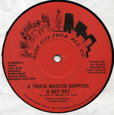 G TRUCK MASTER RAPPERS - A Hey Hey