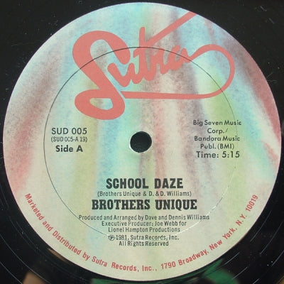 BROTHERS UNIQUE - School Daze