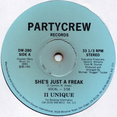 II UNIQUE - She's Just A Freak