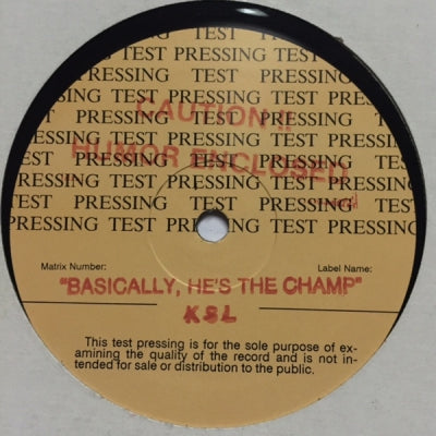 K. S. L.: KENNETH, SWAING, LENNY - Basically, He's The Champ