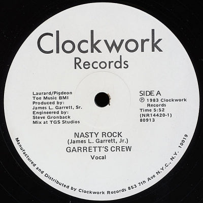 GARRETT'S CREW - Nasty Rock