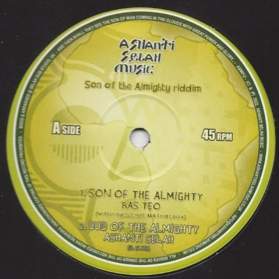 RAS TEO - Son Of The Almighty