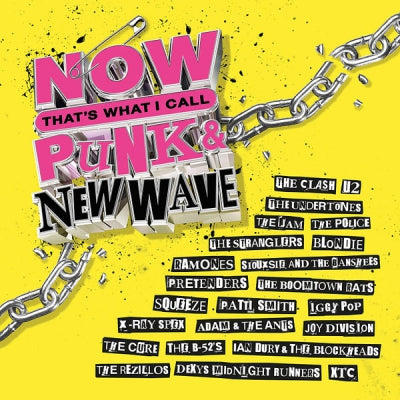 VARIOUS - Now That's What I Call Punk & New Wave