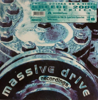 THREE DRIVES ON A VINYL - Greece 2000 (More Remixes!)