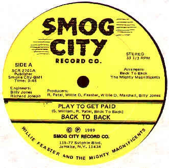 BACK TO BACK - Play To Get Paid