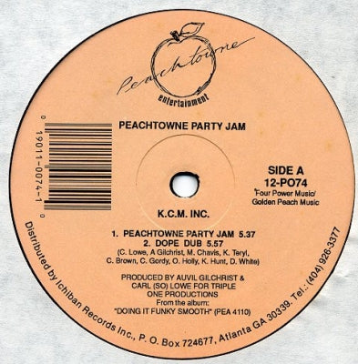 K.C.M. INC. - Peachtowne Party Jam