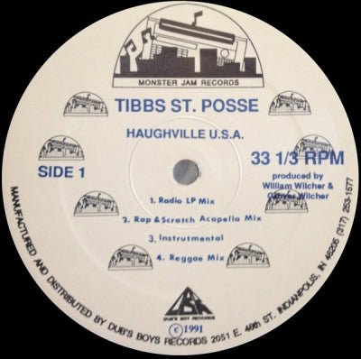 TIBBS ST. POSSE - Haughville U.S.A.