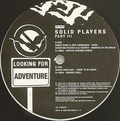 VARIOUS - Solid Players Part III