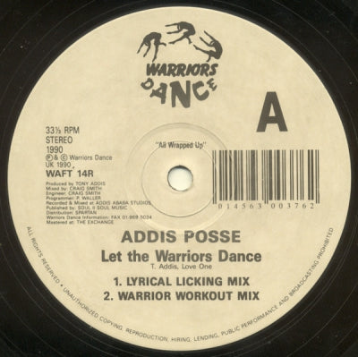 ADDIS POSSE - Let The Warriors Dance