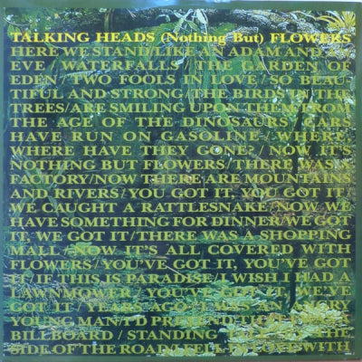 TALKING HEADS - (Nothing But) Flowers