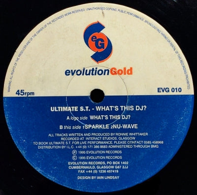 ULTIMATE S.T. - What'sThis DJ..? / Sparkle / Nu-Wave