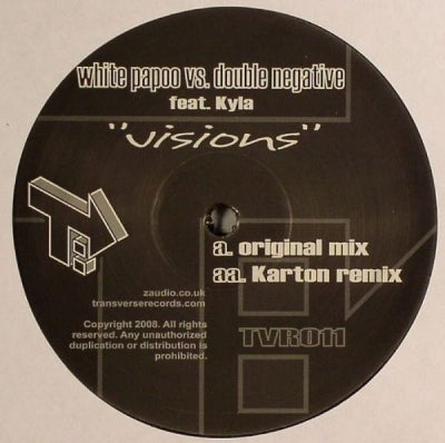 WHITE PAPOO VS. DOUBLE NEGATIVE FEAT. KYLA - Visions