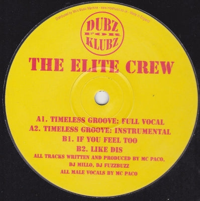 THE ELITE CREW - Timeless Groove