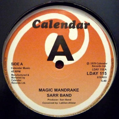 SARR BAND - Double Action / Magic Mandrake