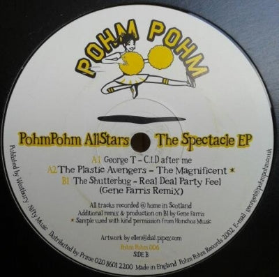 VARIOUS ARTISTS - Pohm Pohm Allstars: The Spectacle E.P.