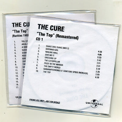 THE CURE - The Top