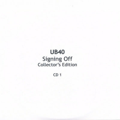 UB40 - Signing Off