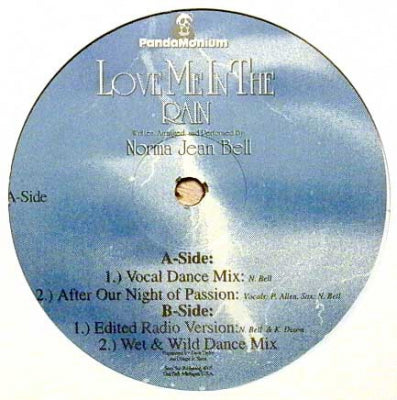 NORMA JEAN BELL - Love Me In The Rain