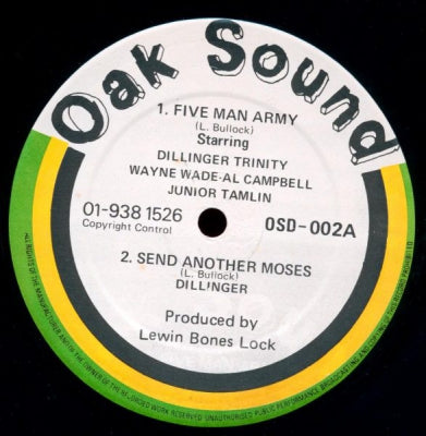 DILLINGER WITH TRINITY, AL CAMPBELL, WAYNE WADE, JUNIOR TAMLIN - Five Man Army