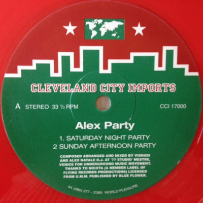 ALEX PARTY - Alex Party (Read My Lips)