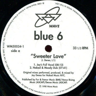 BLUE 6 - Sweeter Love