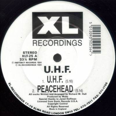 U.H.F. - U.H.F. / Peacehead / Everything / Project Write