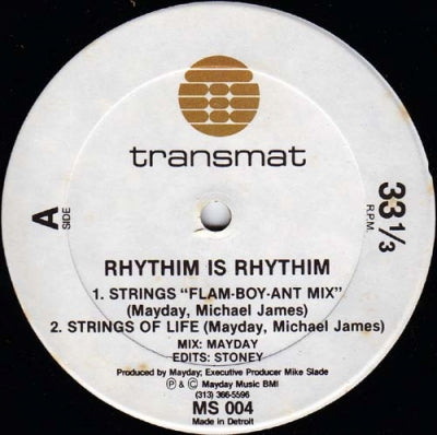 RHYTHIM IS RHYTHIM - Strings / Strings Of Life / Move It / Kaos