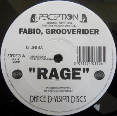 FABIO, GROOVERIDER FEAT EXCEL D - Rage