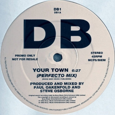 DB (DEACON BLUE) - Your Town