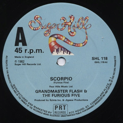 GRANDMASTER FLASH & THE FURIOUS FIVE - Scorpio