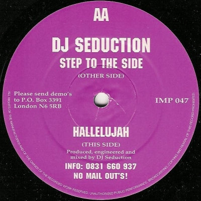 DJ SEDUCTION - Step To The Side / Hallelujah