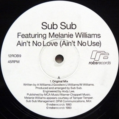 SUB SUB - Ain't No Love (Ain't No Use)