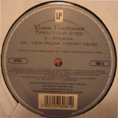 YANN FONTAINE - Open Your Eyes