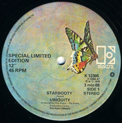 ROY AYERS PRESENTS UBIQUITY  - Starbooty
