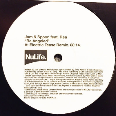 JAM&SPOON FEAT. REA - Be.Angeled