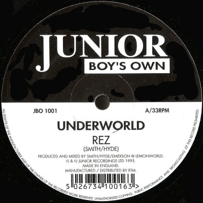 UNDERWORLD - Rez / Cowgirl